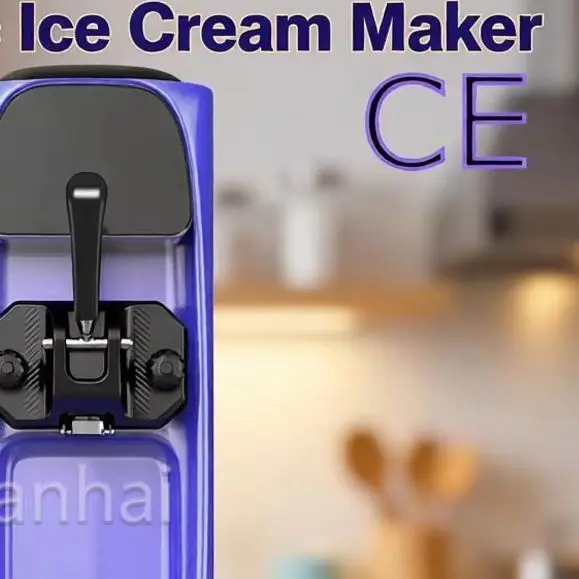 Commercial Single Flavor Soft Serve Ice Cream Maker BL25E 70KG Compact Countertop Machine For Small Dessert Business