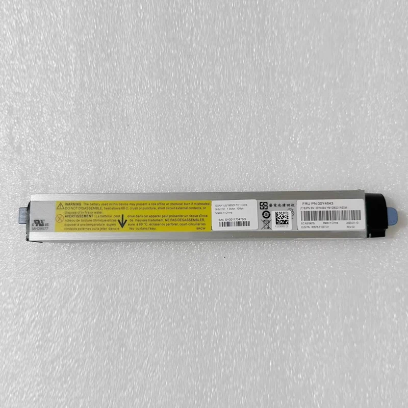 Original 00Y4643 90Y7689 For IBM V3500 V3700 V5000 Controller Battery 9.6V DC 1.05Ah 10Wh 00Y4594 High Quality