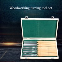 8pcs Wood Carving Chisels Set Engraving Knives Trimming Turning Professional Lathe DIY Tools CARPENTRY/WOODWORKING MACHINE TOOL