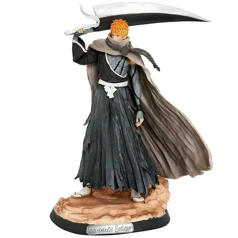 

Аниме-фигурка BLEACH 32 см, GK Курасаки Ичиго, Бьякуя, ПВХ, коллекционная модель, игрушка, подарок