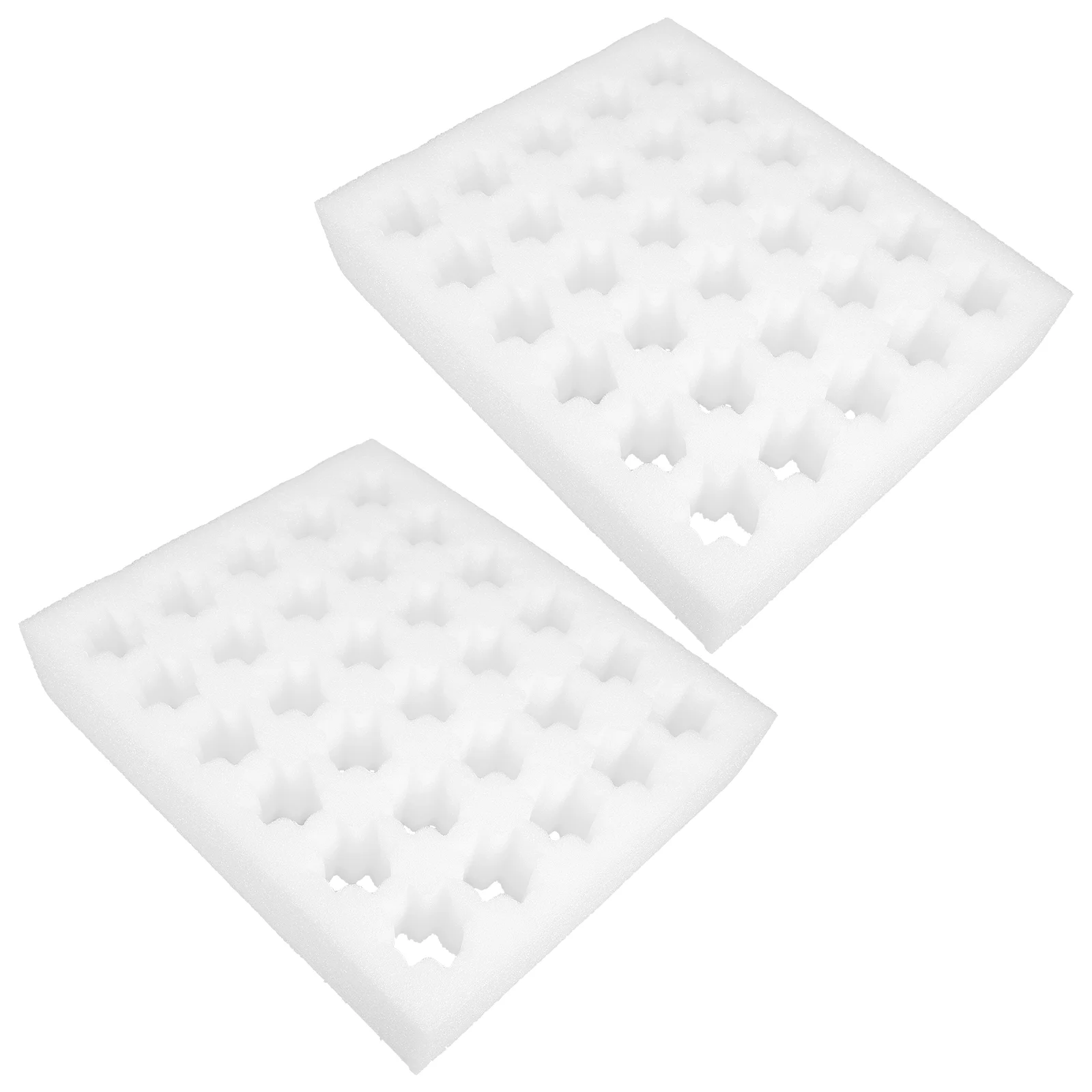 2 Sets Mattress Protector Egg Protection Tray Foam Topper for Delivery Portable Pearl Cotton