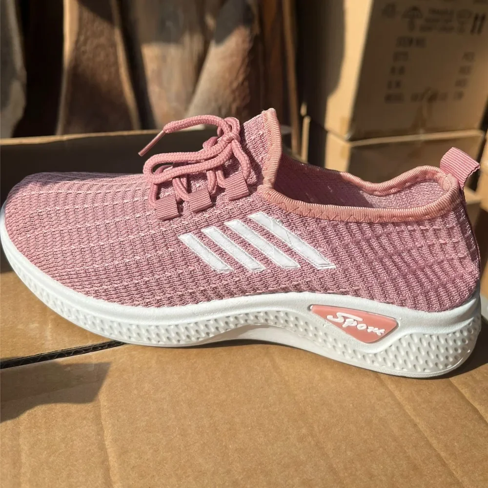 2025 NEW Trendy Coconut Shoes Fashionable Women's Sports Shoes with Breathable Soft Soled Mesh, Lightweight Casual Flats image 4