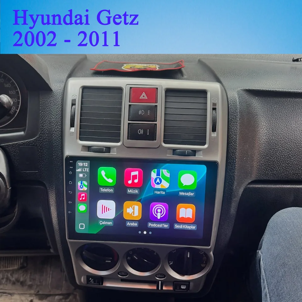 

8Core 128G Autoradio For Hyundai Getz 2002 2004 2006 2008 2010 2011 Car Video Audio A/V Tape DVD Cassette Head Unit Carplay Auto