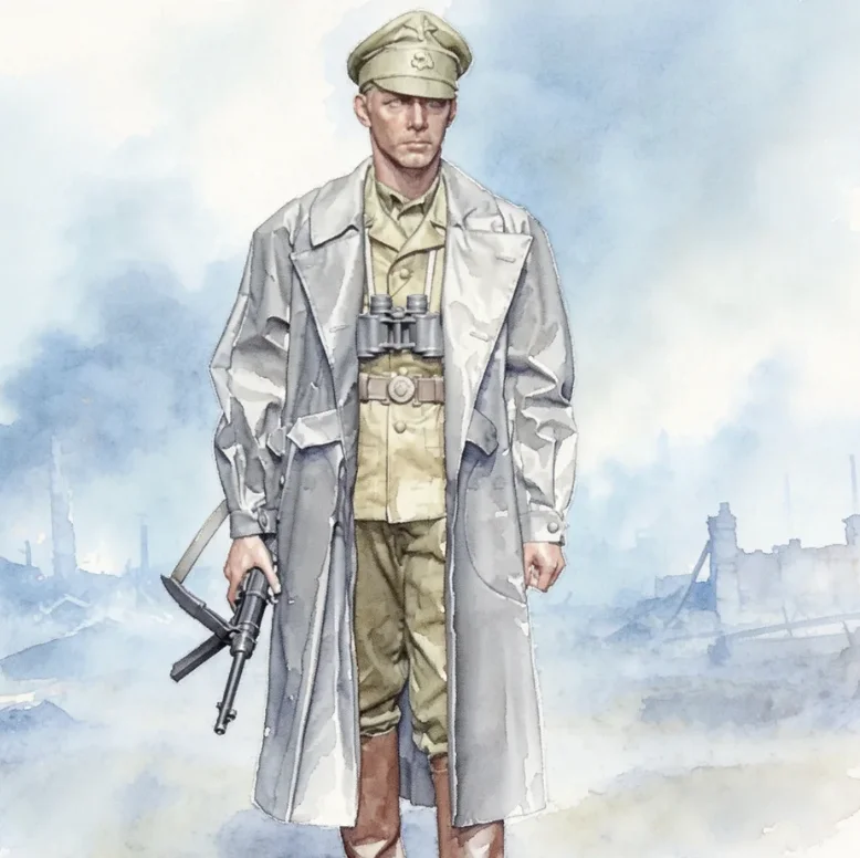 

1/35 Resin Soldier model kits figure Self assembling and coloring A-2258