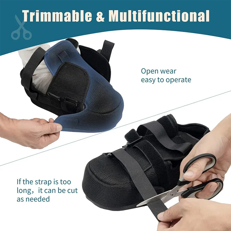 Adjustable Winter Summer Post Surgical Forefoot Shoe-Foot Fracture Shoe-Toe Orthopedic Support Brace-For Left and Right Foot