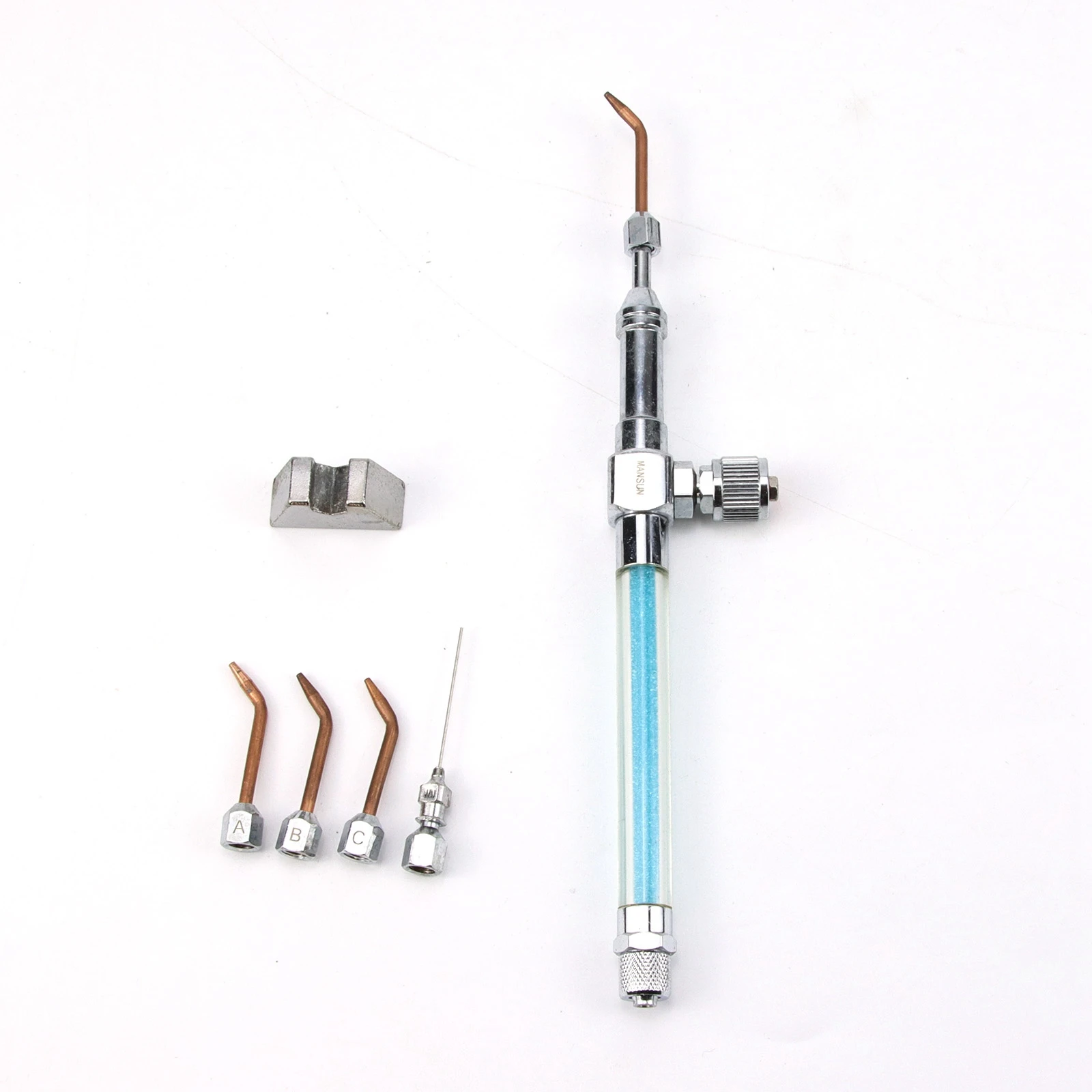 Universal Welding TorchesTorch Flame Welding Gun Copper Nozzle For HHO Polish Oxy Hydrogen Gas 2022 Welding Soldering Supplies