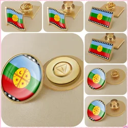 Coat of Arms of Mapuches of Chile Flag Lapel Pins Broochs Badges