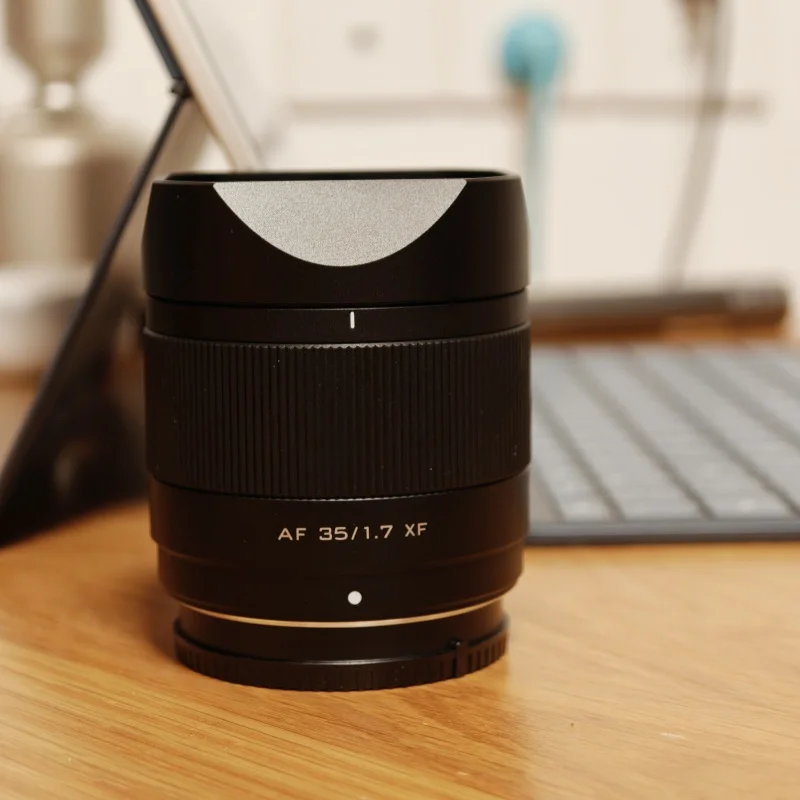 Aluminum Bayonet Square Lens Hood Lens Shade with Free Metal Cap for Viltrox 56mm F1.7 40mm F2.5 25mm F1.7 35mm F1.7
