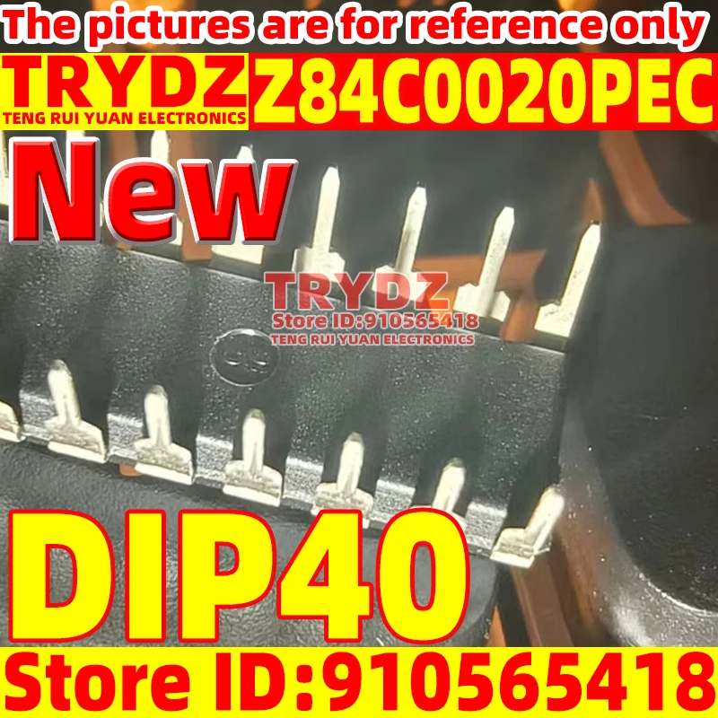 5-1pcs New Z84C0020PEC Z84C0020 microprocessor chip Z80 CPU DIP-40