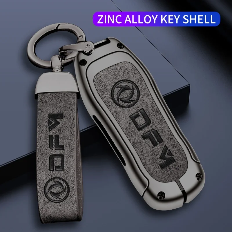 Zinc alloy car key cover case key bag shell for Dongfeng Fengguang DFSK glory 580 fengon ix5 ix7 Seres SF5 2021 2022 accessories