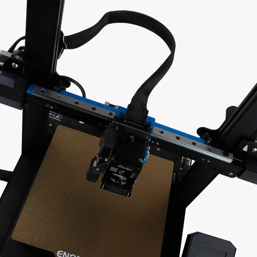 Imagem -05 - Atualização de Alta Precisão Kit Rail Linear Peça Impressora 3d Trilho Guia Ender3 s1 Ender Pro Ender v2 x Axis