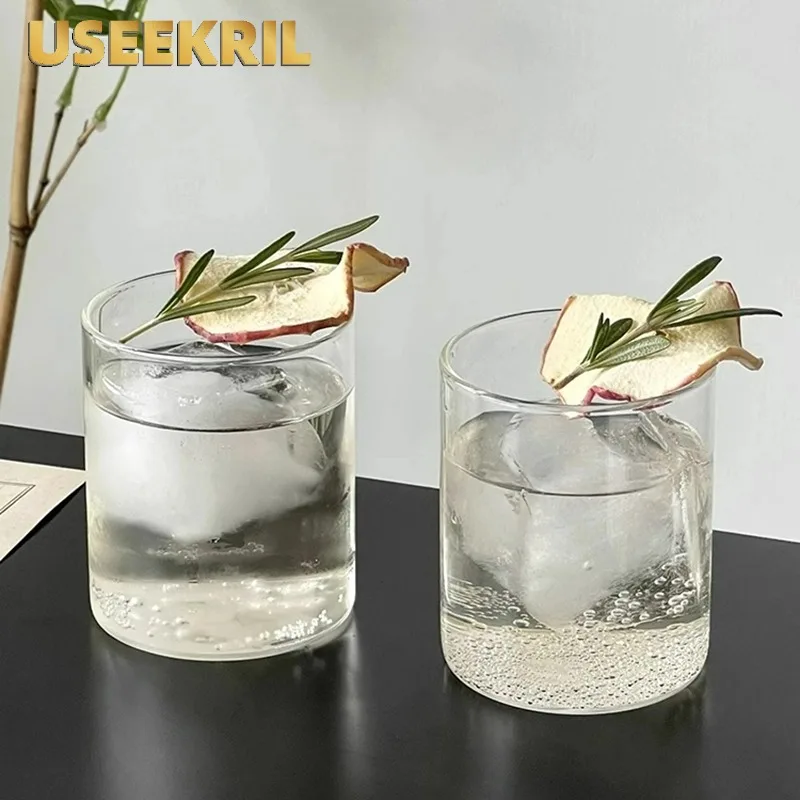 Lightweight Classic Glass Cup High-value Wine Glass Cups Atmosphere Cocktail Glasses Cups Coffee Juice Glasses Cup Bar Tools