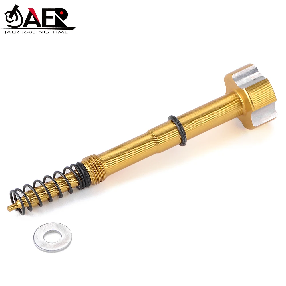 

Motorcycle Air Carburetor Fuel Screw Adjustable Screws for Keihin FCR Carbs for Suzuki RM-Z250 RM-Z450 RMZ250 RMZ450