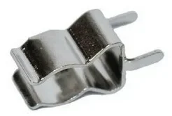 6 * 30MM ceramic fuse clip fuse clip tinned silver-plated terminals PCB panel mounting clip