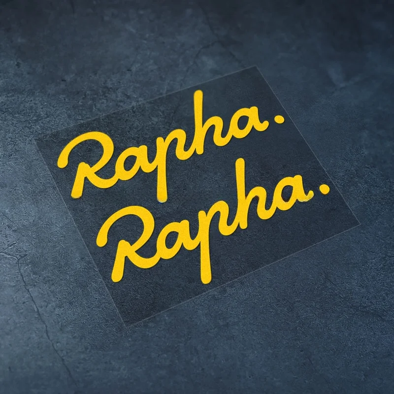 ملصقات زخرفية لدراجات رافا الجبلية والطرق، معدات ركوب الدراجات، ملصقات عاكسة مقاومة للماء، ملصق للدراجات ذات السرعة الواحدة