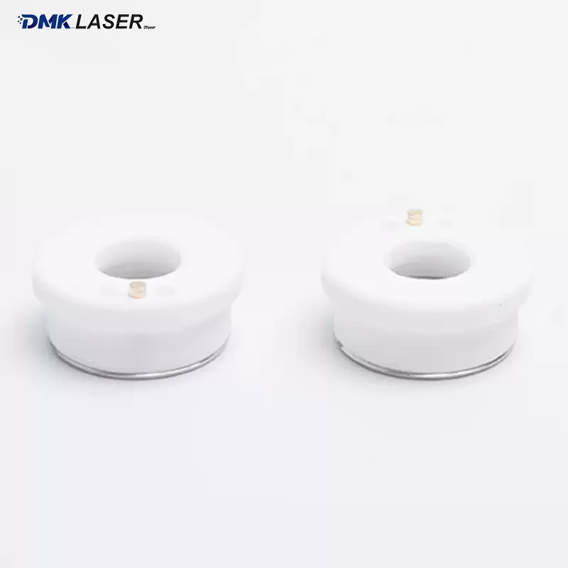 Tolotek Laser pemotong cincin keramik D28 M12 tubuh keramik D32 M12 nosel pemegang konektor suku cadang kepala mesin potong Laser tolotek