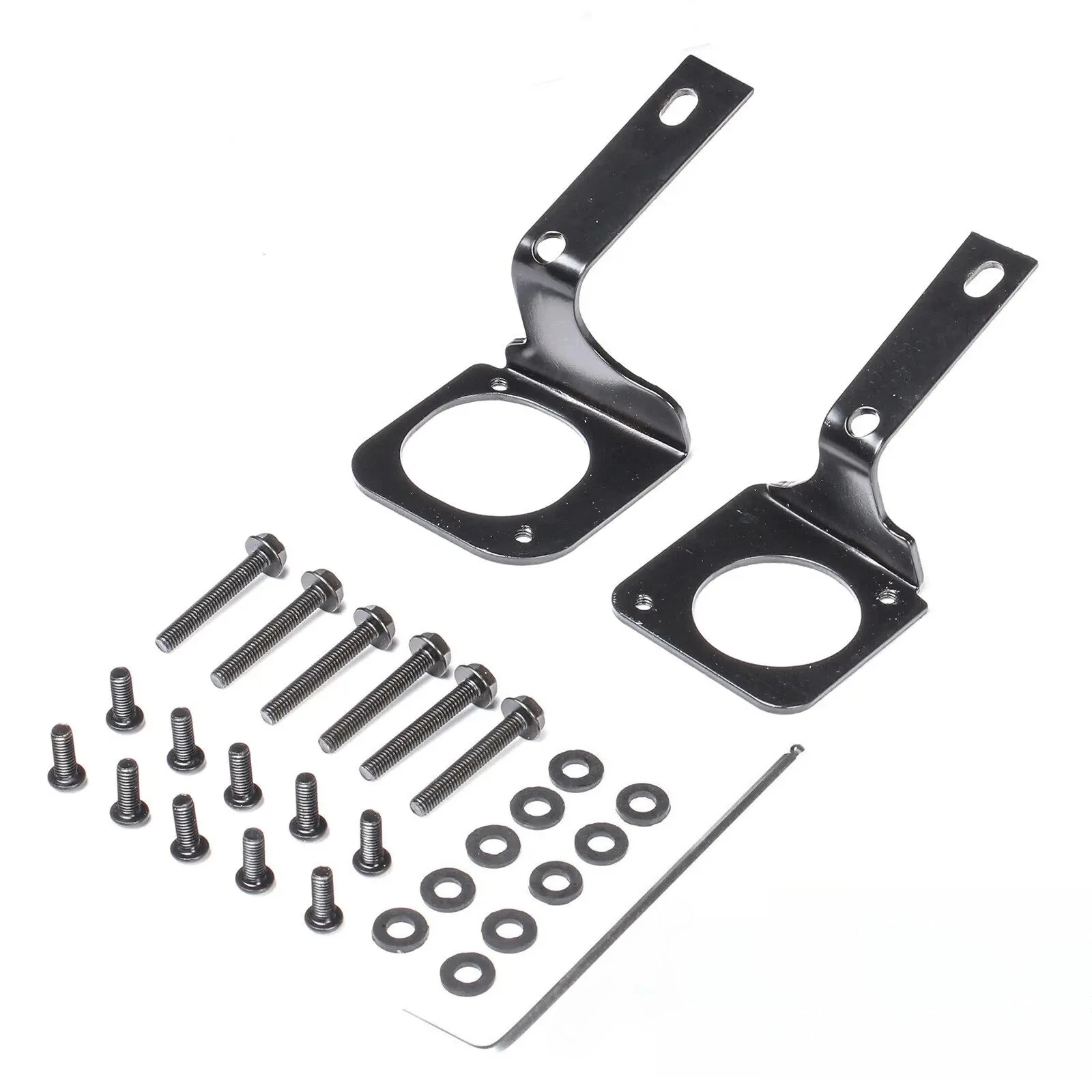 For 2005-2023 Toyota Tacoma Double Cab Top Roof Rack Cross Bars Side Rails Set