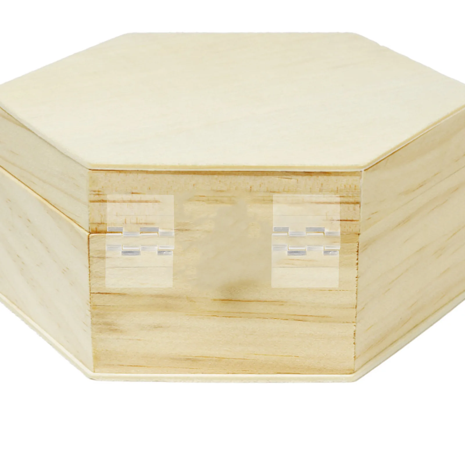 10Pcs Strong Acrylic Hinges Transparent Foldable Mini Hinges for Cabinet Glass Doors Wooden Boxes Aquarium Lid Hinge