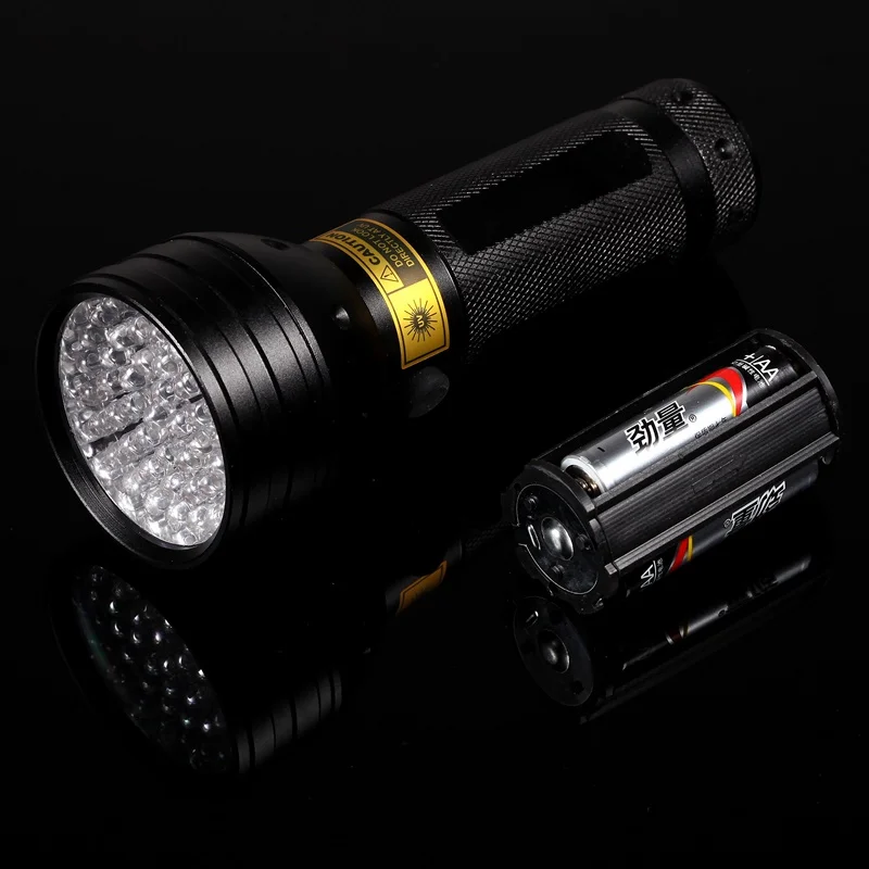 Linterna UV 51 LED detecta manchas y tinta invisible - imagen 4