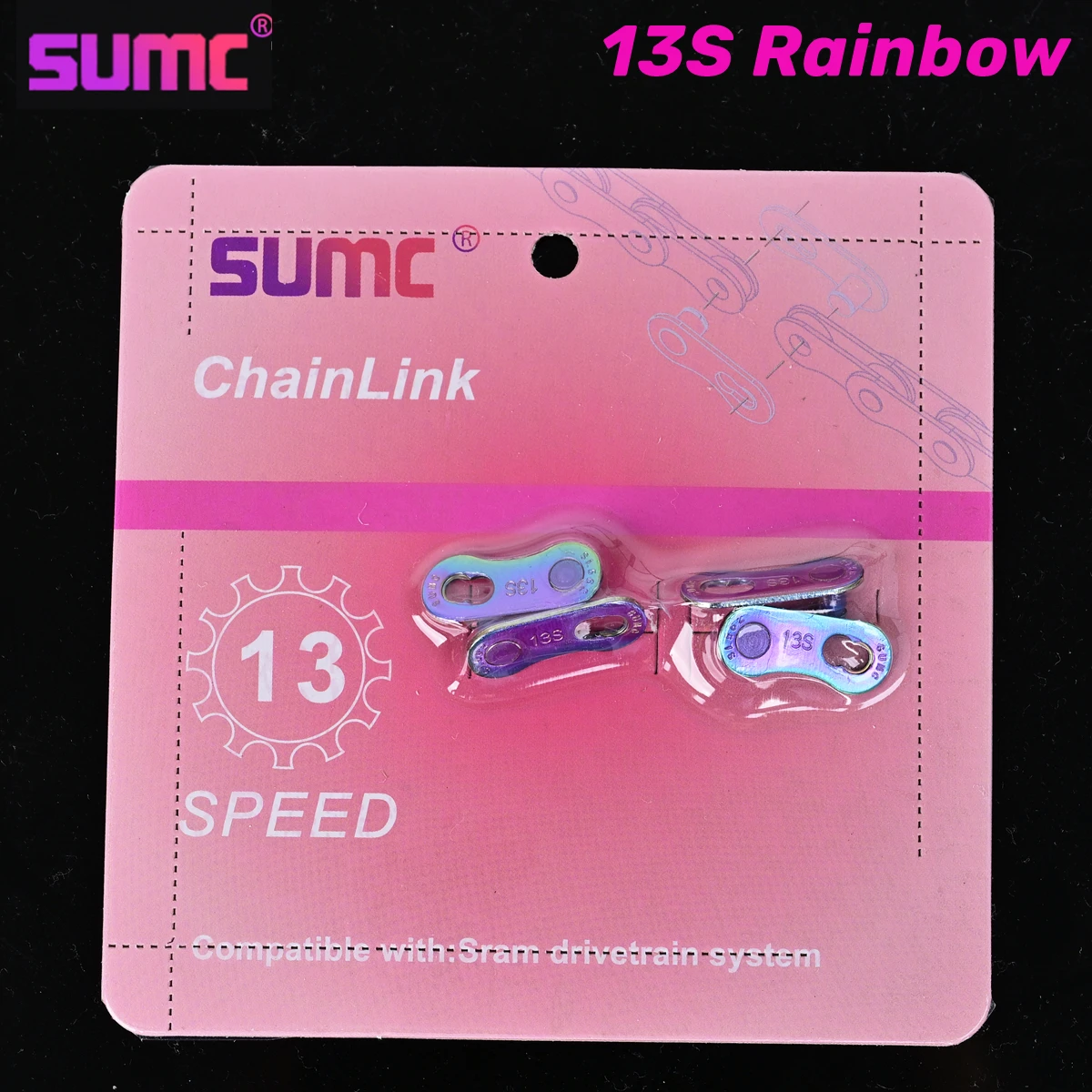 SUMC Fahrradkette Master Link (Magische Schnalle) für 12 13 Gänge, Quick Link für SUMC Halbmondketten – Detail 7