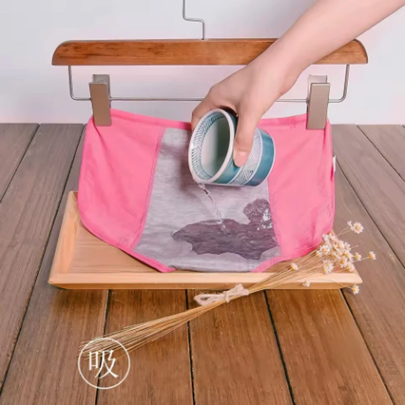 

Комплект из 3 шт. непромокаемых менструальных трусиков: женское хлопковое водонепроницаемое белье для критических дней, большие размеры