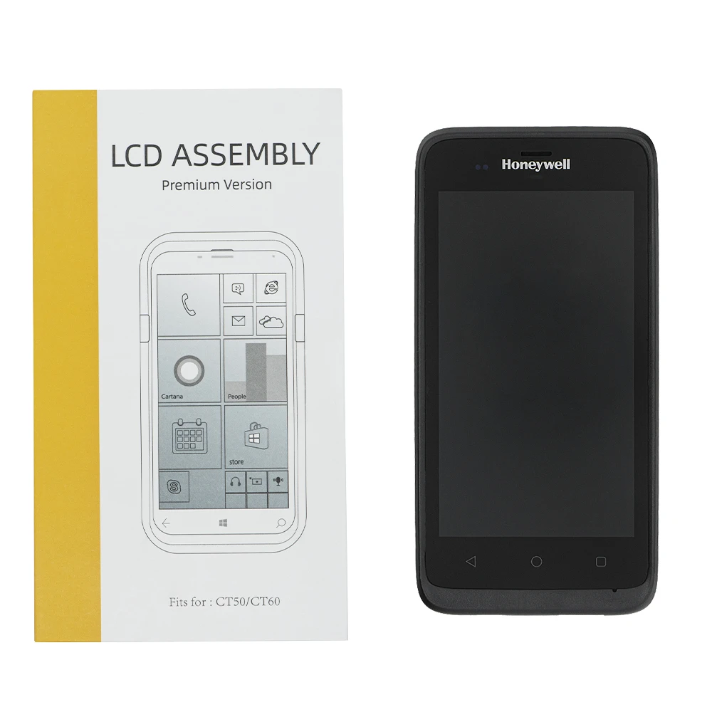 LCD Module with Touch Screen Digitizer with front cover for Honeywell EDA51