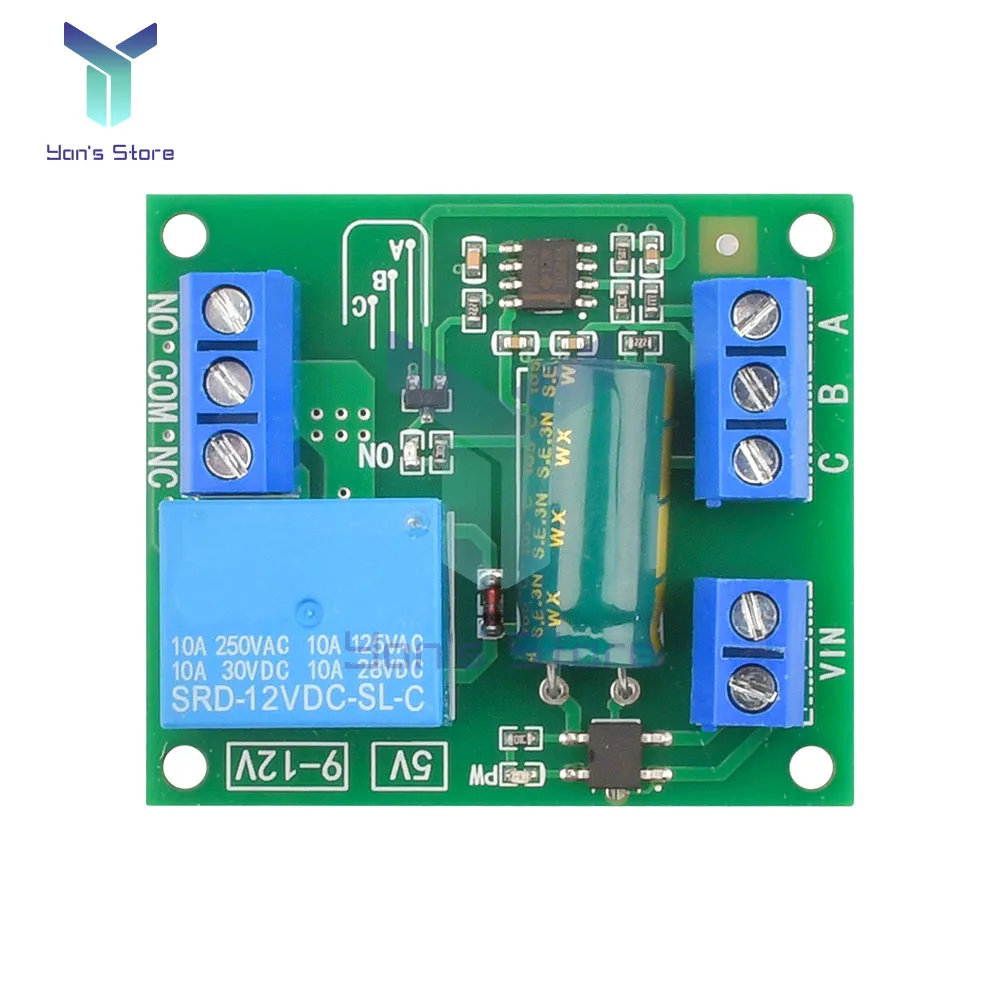 DC 12V Automatic Water Level Controller Module Liquid Sensor Switch Solenoid Valve Motor Pump Water Tank Control Relay Board