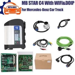 MB STAR C4 sd Connect With Original Relay PCB Main Unit Board Connect With WIFI&DOIP For Mercedes-Benz Car Truck Diagnostic Tool