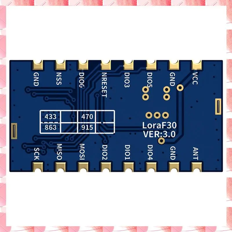 Módulo Transceptor Inalámbrico JAJA Transceptor RF Antiinterferencias Transceptor RF 400-460 Mhz