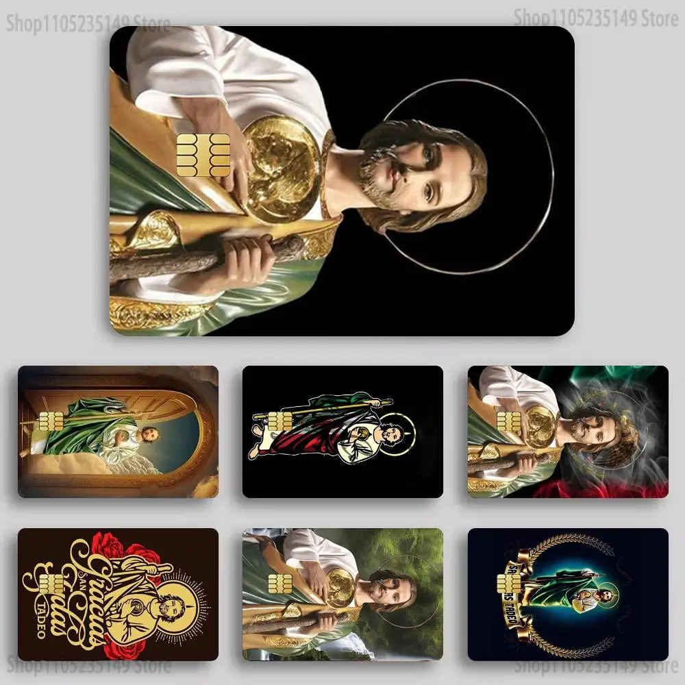 San Judas Tadeo  Card Sticker Diy Decorate Exquisite Bank Card Decals Patch Documents Birthday Gift