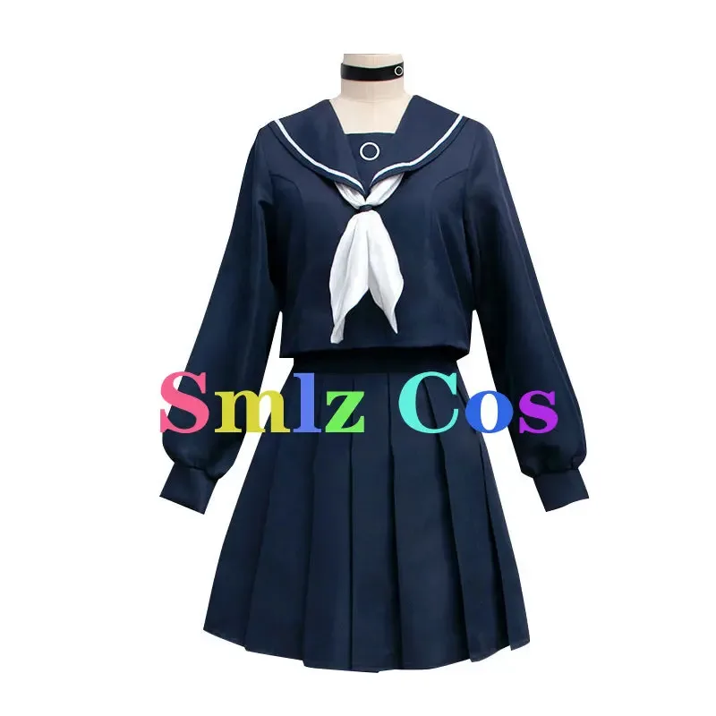 

2025 12 Purana Аниме Архив Косплей Женщины Девушка Прана Синее Платье Костюмы Черный Тренч Хэллоуин Костюм Парик