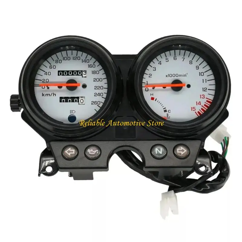 

M68B Waterproof Motorcycle Speedometer Odometer Tachometer All In Digital Display