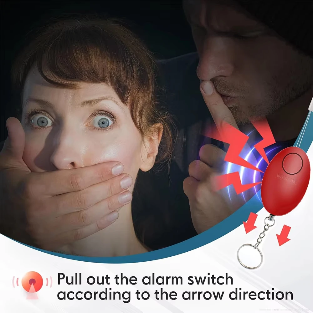Cheap Self Defense Alarm 110dB - Personal Alarm Keychain ulasan dan harga