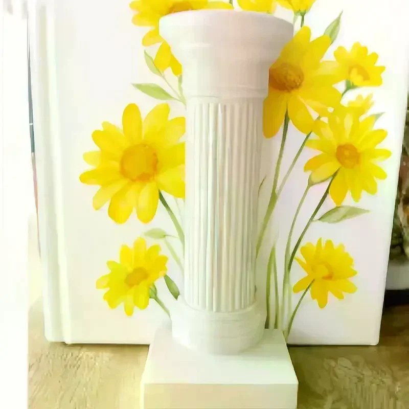 3D Printed Column Bookends Minimalist Book Stand High Quality Desktop Decor Study Office Gift