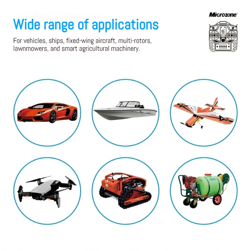 Transmetteur RC MC6C 2.4G 6 canaux avec mise à niveau du récepteur pour avion quadrirotor à voilure fixe, voitures compatibles avec MC-6A/6B