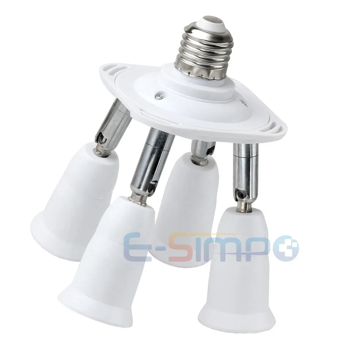 2pcs E26 E27 E39 E40 Gu10 Gu24 MR16 G5.3 G23 G24 G9 B22 BA15D BA15S LED CFL Luce del Supporto Della Lampada Convertitore Presa Adattatore di