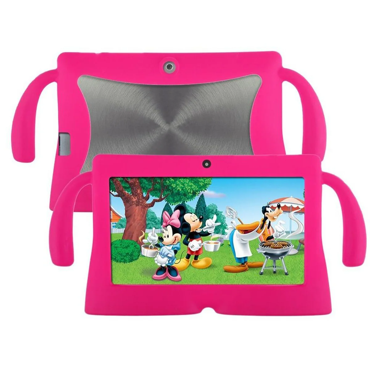 7 Inch Scratch-resistant Tablet Case Big Ear Heavy-duty Cover for Q88 Collisions-resistant Sky