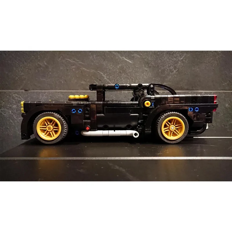 

MOC-71987 New City 1980s Iconic Sports Supercar Building Block Model 751 Parts Boys Children Birthday Christmas Toy Gift