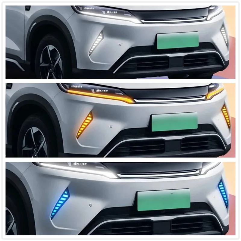 

Светодиодные последовательные поворотники-противотуманные фары для BYD ATTO 2 2024 2025: передние дневные ходовые огни и аксессуары