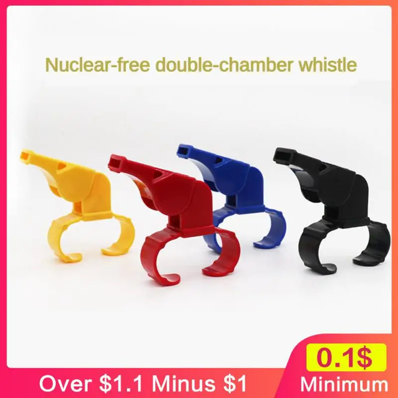 Environmentally Friendly Abs Training Post Loud Voice Football Supplies Finger Cuff Whistle Moisture Resistance Team Sports