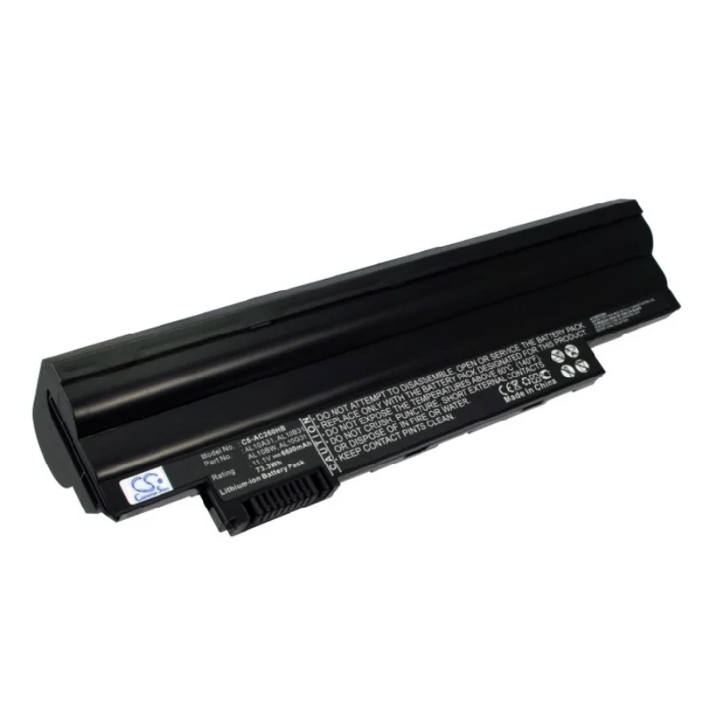 Cameron sino Notebook, Laptop  AK.003BT.071, AK.006BT.074, AL10A31 forAspire One 522-BZ824, Aspire One 522-BZ897 6600mAh