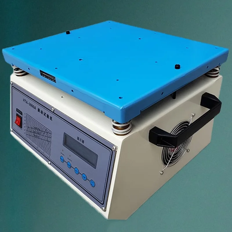 

Vertical and horizontal vibration test machine of variable frequency electromagnetic vibration table; three-axis vibration test