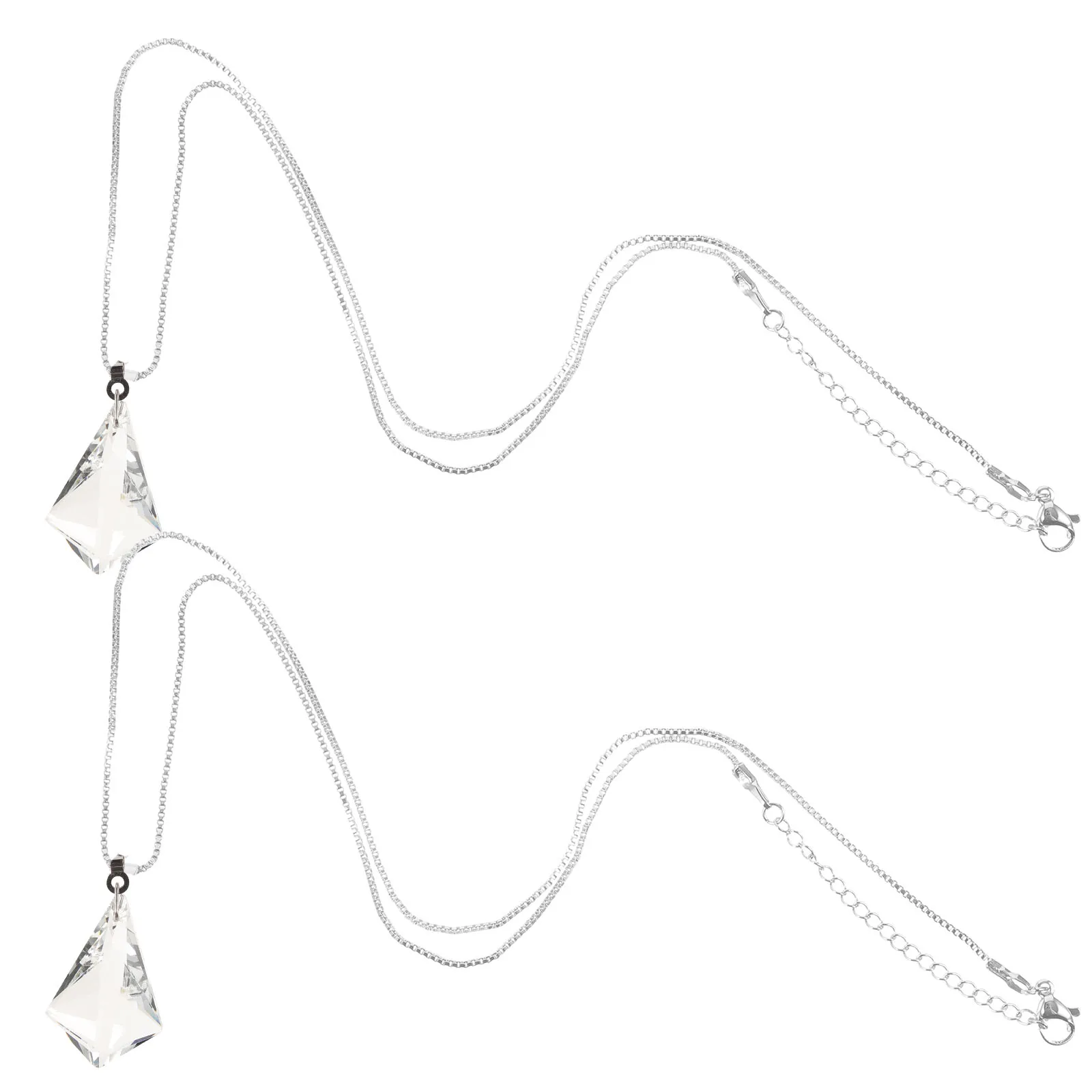 

2pcs Light Pull Extension Decorative Chain Replacement For Fan Pendant Ceiling Connector Bedside Lamp Chains Extender Lamp