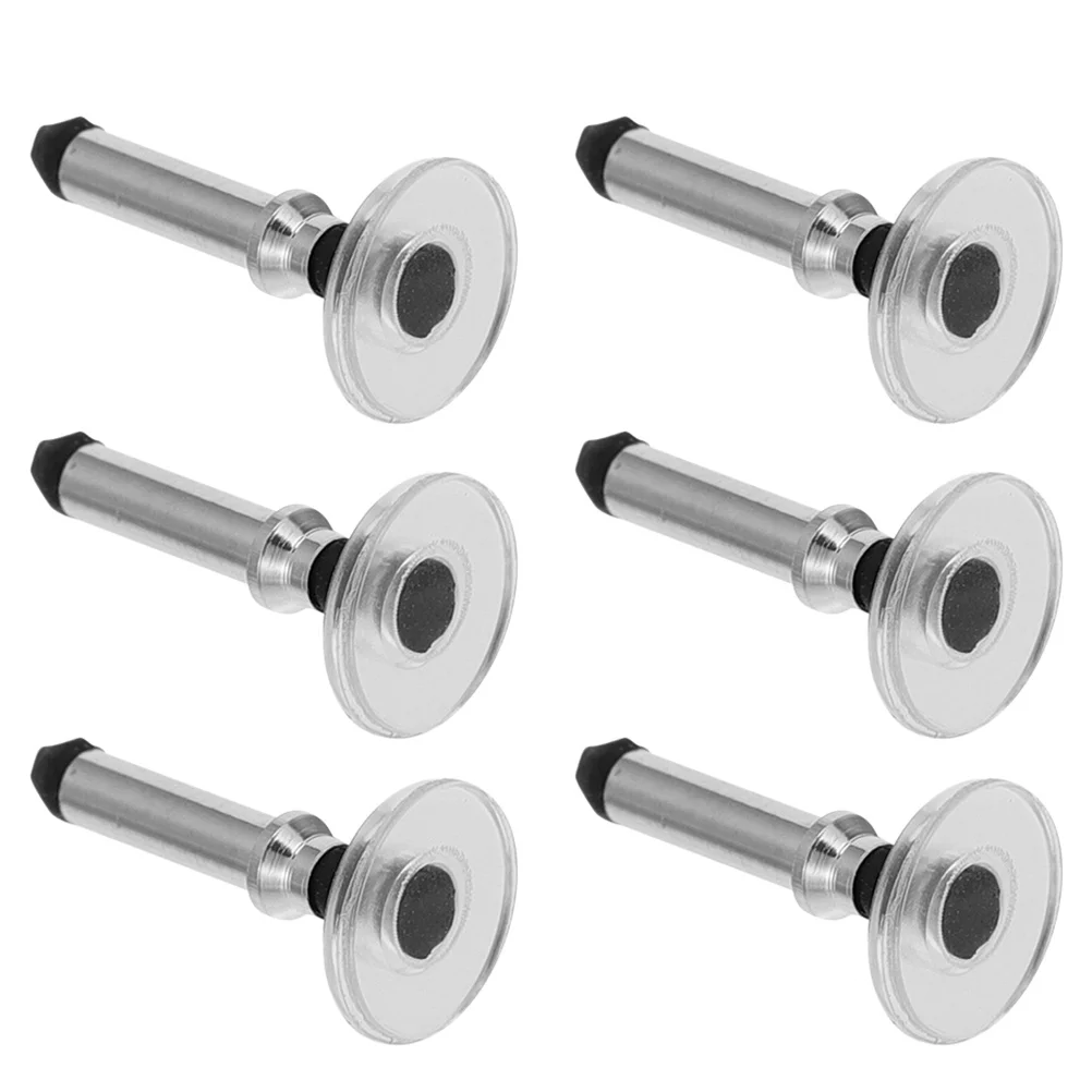 

6pcs Round Disc Stylus Pens Sensitive Tips for Screen Devices Replacement Nibs Precision Capacitive Multi functional Touch Pen