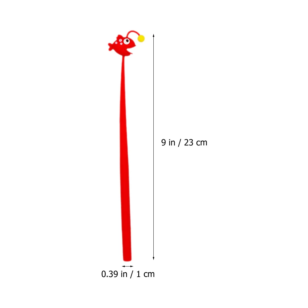 

4Pcs Cartoon Pen Creative Fish Shape Ink Pens Smooth Writing Office Supplies Cute Gel Ink Pens for Students Party Gifts