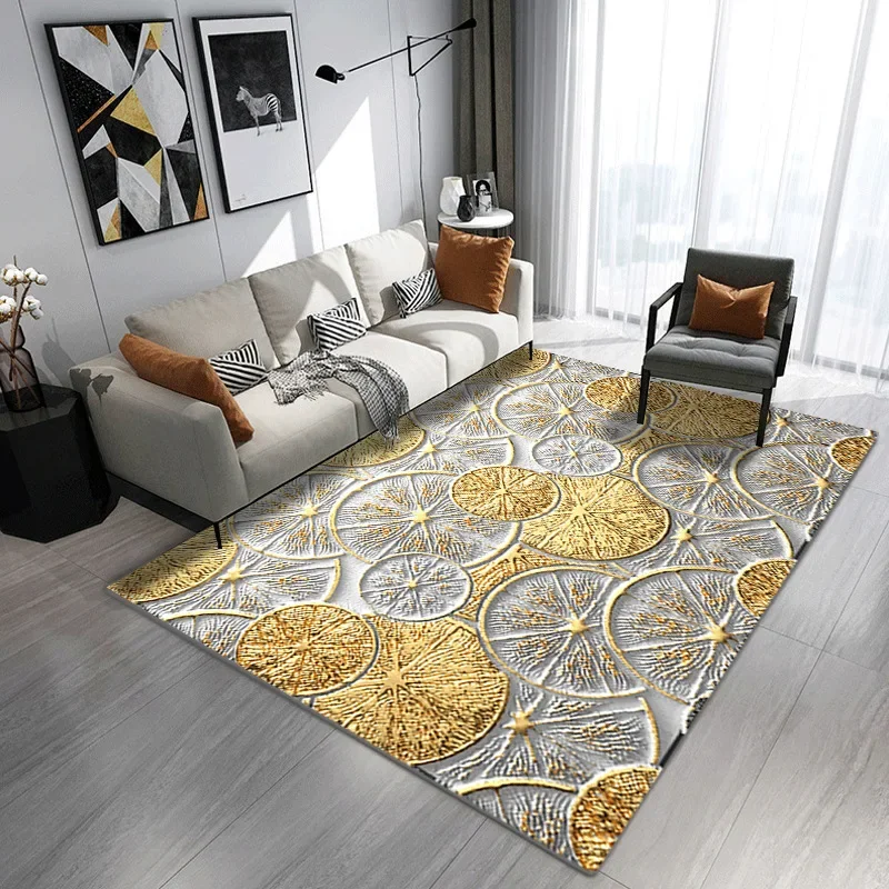 

3D Abstract Carpet for Living Room Sofas Large Area Rugs Bedroom Bedside Rug Modern Home Decor Anti-skid Floor Mats Washable