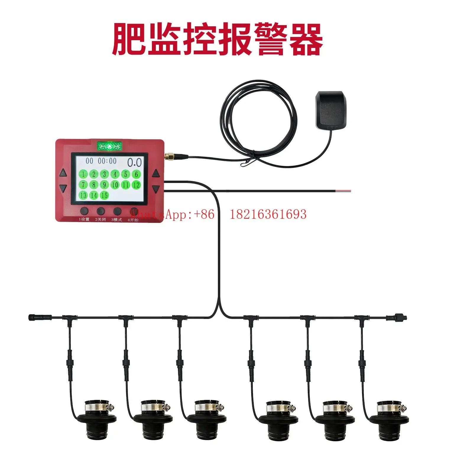 2026GOOD Fertilization Leakage, Plugging, Monopoly Ridge Alarm Monitoring, Suitable For Corn Fertilization
