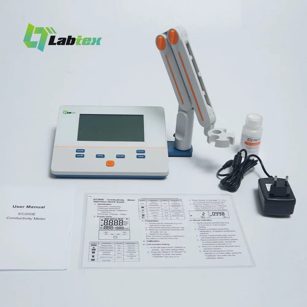 LABTEX EC200E Professional Laboratory Benchtop Conductivity Meter