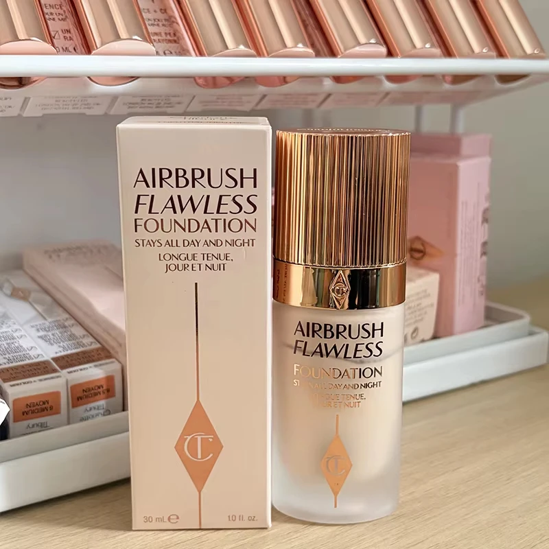 Charlotte Tilbury Liquid Foundation Liquid Setting Spray Silky Long-lasting Concealer Moisturizing Contour Enhancing Face Makeup - view 3