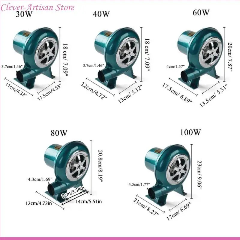 E06B AIR Blower DC12V الشواء أداة التخييم مروحة BBQ المنفاخ الطبخ مروحة في الهواء الطلق